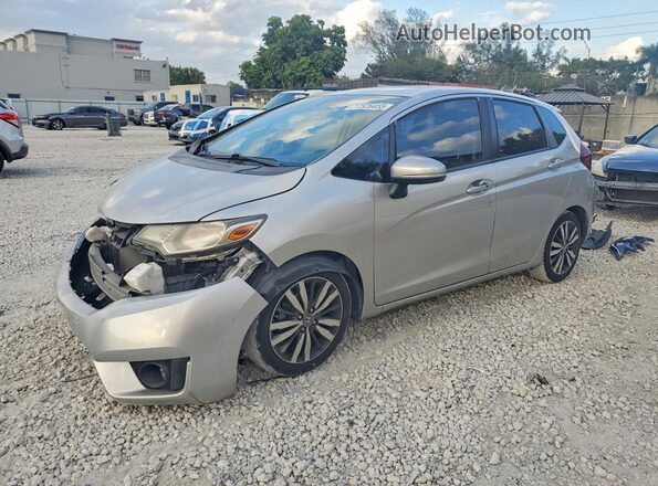 JHMGK5H76GS005806 2016 HONDA FIT Серебряный Передняя левая четверть