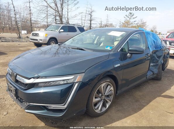 JHMZC5F11JC010255 2018 HONDA CLARITY PLUG-IN HYBRID Green Вид спереду