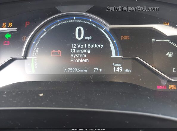 JHMZC5F11JC010255 2018 HONDA CLARITY PLUG-IN HYBRID Green Вид задніх сидінь