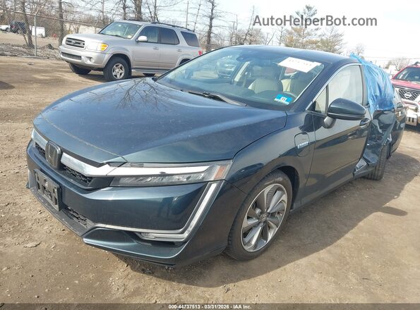 JHMZC5F11JC010255 2018 HONDA CLARITY PLUG-IN HYBRID Green Передня ліва чверть