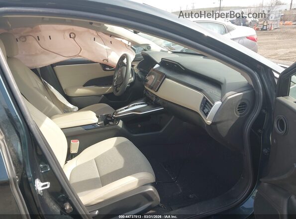 JHMZC5F11JC010255 2018 HONDA CLARITY PLUG-IN HYBRID Green Вид салону спереду