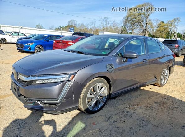JHMZC5F11JC021689 2018 HONDA CLARITY Серый Передняя левая четверть