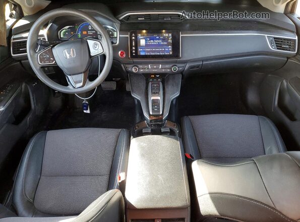 JHMZC5F11JC021689 2018 HONDA CLARITY Серый Вид панели приборов