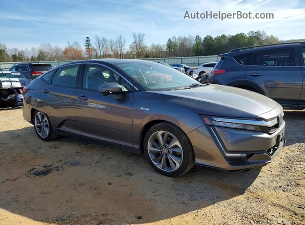 JHMZC5F11JC021689 2018 HONDA CLARITY Серый Передняя правая четверть