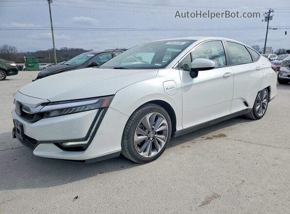 JHMZC5F13JC022908 2018 HONDA CLARITY White Vista tres cuartos delantera izquierda