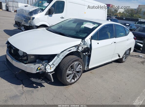 JHMZC5F15KC004329 2019 HONDA CLARITY PLUG-IN HYBRID Белый Передняя левая четверть