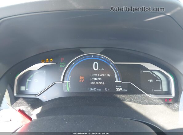 JHMZC5F15KC004329 2019 HONDA CLARITY PLUG-IN HYBRID Белый Вид задних сидений