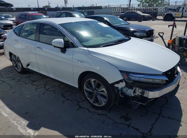 JHMZC5F15KC004329 2019 HONDA CLARITY PLUG-IN HYBRID Белый Передняя правая четверть