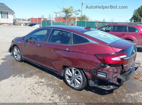 JHMZC5F16JC016049 2018 HONDA CLARITY PLUG-IN HYBRID Burgundy Tył lewy