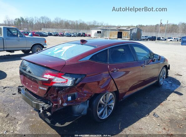 JHMZC5F16JC016049 2018 HONDA CLARITY PLUG-IN HYBRID Burgundy Tył prawy