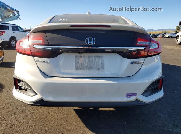 JHMZC5F16JC020179 2018 HONDA CLARITY White Вид ззаду