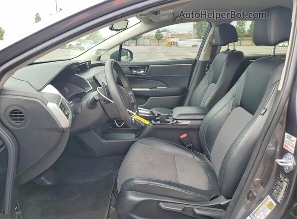 JHMZC5F19JC017812 2018 HONDA CLARITY Gray Widok wnętrza z przodu