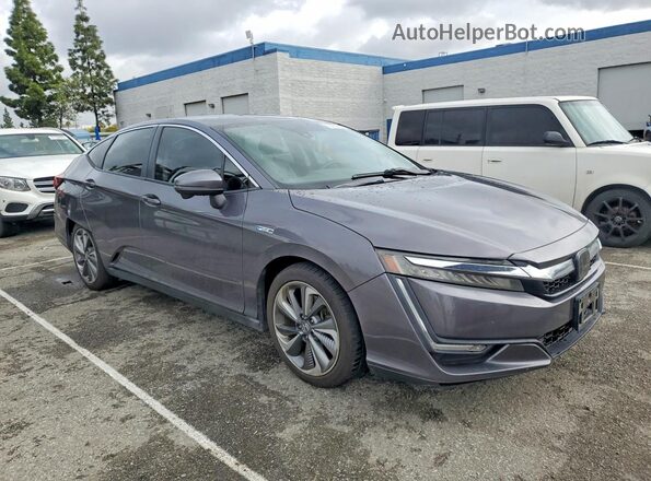 JHMZC5F19JC017812 2018 HONDA CLARITY Gray Przód prawy