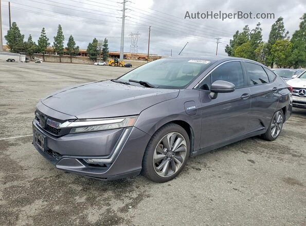 JHMZC5F19JC017812 2018 HONDA CLARITY Gray Przód lewy