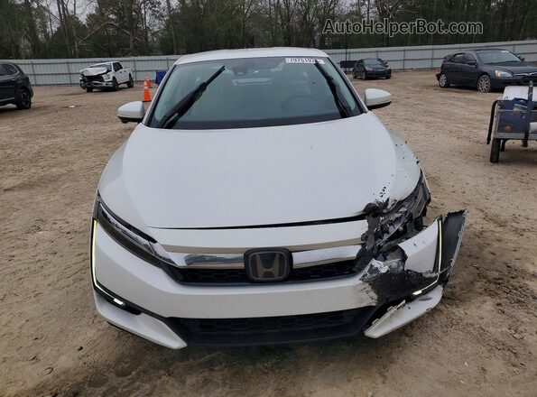 JHMZC5F1XJC015924 2018 HONDA CLARITY White Widok z przodu