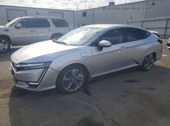 JHMZC5F30JC001404 2018 HONDA CLARITY Серебряный Передняя левая четверть