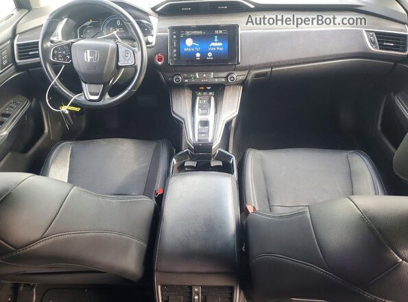 JHMZC5F30JC001404 2018 HONDA CLARITY Серебряный Вид панели приборов