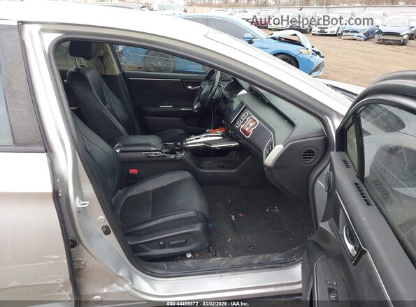 JHMZC5F30JC001564 2018 HONDA CLARITY PLUG-IN HYBRID Серебряный Вид салона спереди