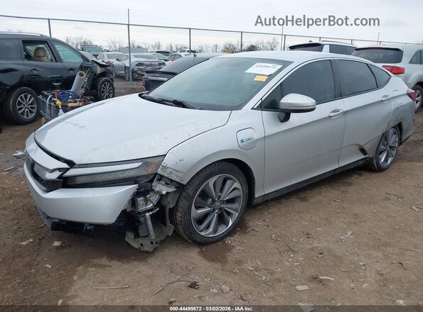 JHMZC5F30JC001564 2018 HONDA CLARITY PLUG-IN HYBRID Серебряный Передняя левая четверть