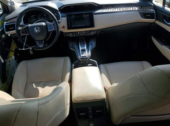 JHMZC5F36JC002315 2018 HONDA CLARITY Белый Вид панели приборов