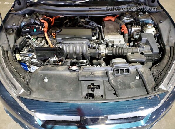 JHMZC5F36JC007465 2018 HONDA CLARITY Green Vista interior trasera