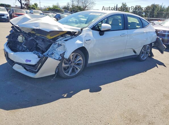 JHMZC5F36KC003448 2019 HONDA CLARITY White წინა მარცხენა ხედი სამი მეოთხედიდან