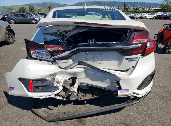 JHMZC5F36KC003448 2019 HONDA CLARITY White უკანა ხედი