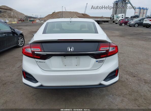 JHMZC5F37JC009726 2018 HONDA CLARITY PLUG-IN HYBRID White 
