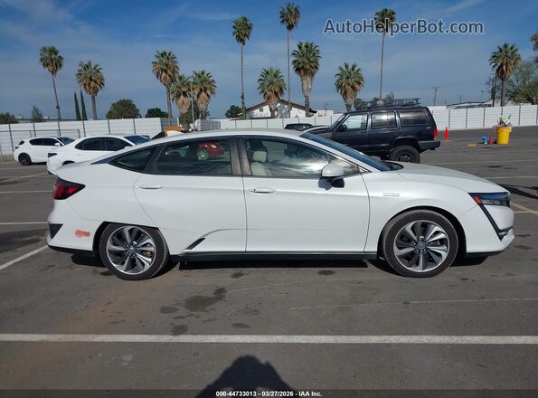 JHMZC5F37KC007234 2019 HONDA CLARITY PLUG-IN HYBRID Белый Вид задней части салона