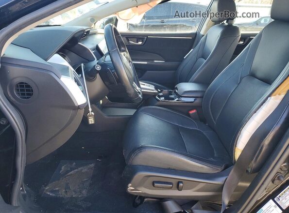 JHMZC5F38JC020654 2018 HONDA CLARITY Черный Вид салона спереди
