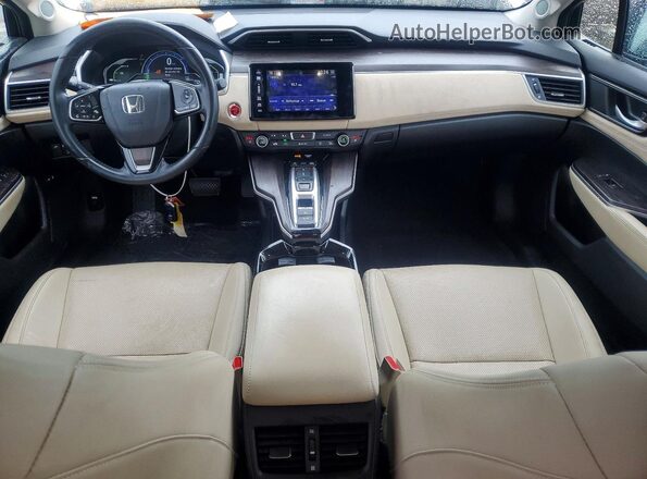 JHMZC5F3XKC003646 2019 HONDA CLARITY White წინა პანელის ხედი