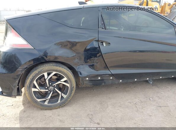 JHMZF1D65GS000325 2016 HONDA CR-Z Black Դիմացի տեսք