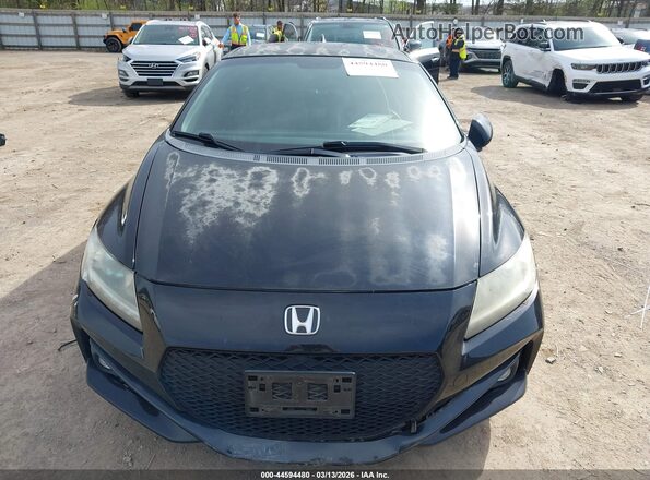 JHMZF1D65GS000325 2016 HONDA CR-Z Black Սարքավորումների վահանակի տեսք