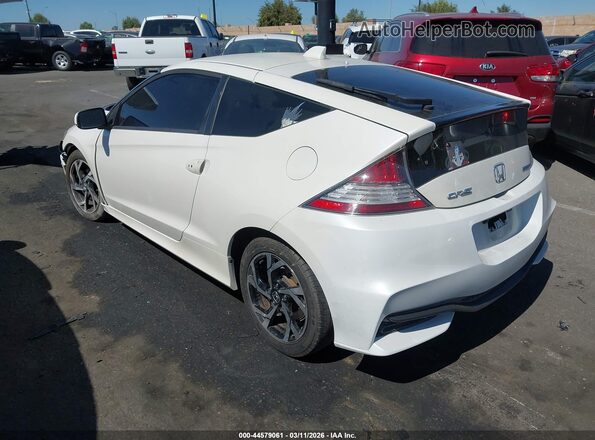 JHMZF1D67GS000813 2016 HONDA CR-Z Белый Задняя левая четверть