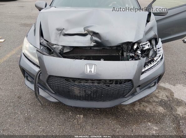 JHMZF1D68GS000772 2016 HONDA CR-Z Серый Вид салона спереди