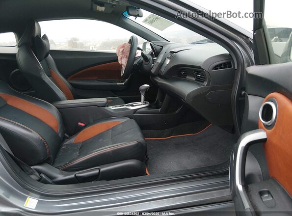 JHMZF1D68GS000772 2016 HONDA CR-Z Серый Задняя правая четверть