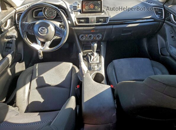 JM1BM1L74G1332829 2016 MAZDA 3 Коричневый Вид панели приборов