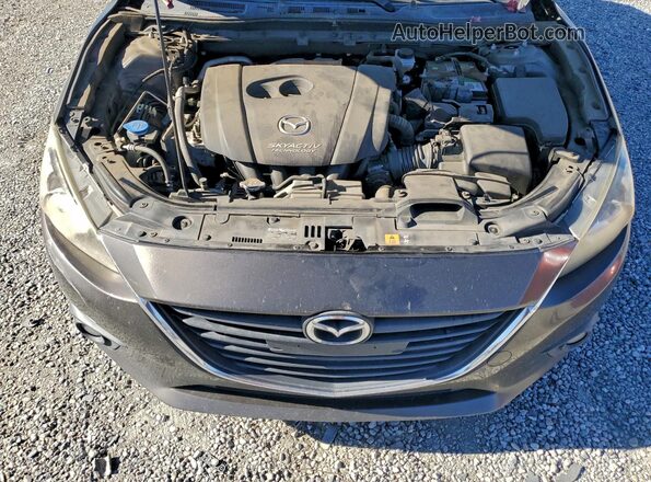 JM1BM1L74G1332829 2016 MAZDA 3 Коричневый Вид задней части салона
