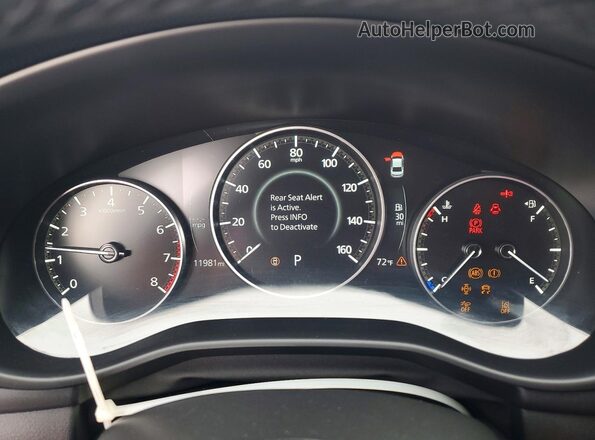JM1BPABM1S1773633 2025 MAZDA 3 Угольный Вид щитка приборов
