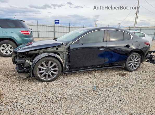 JM1BPACL5K1112788 2019 MAZDA 3 Черный Передняя левая четверть