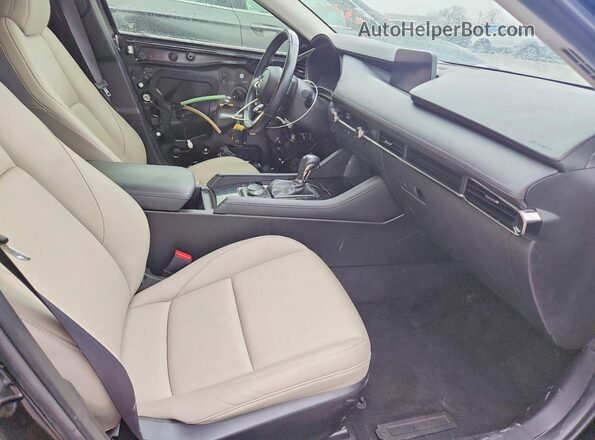 JM1BPACL5K1112788 2019 MAZDA 3 Черный Вид салона спереди