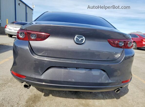 JM1BPACL9K1111336 2019 MAZDA 3 Charcoal უკანა ხედი