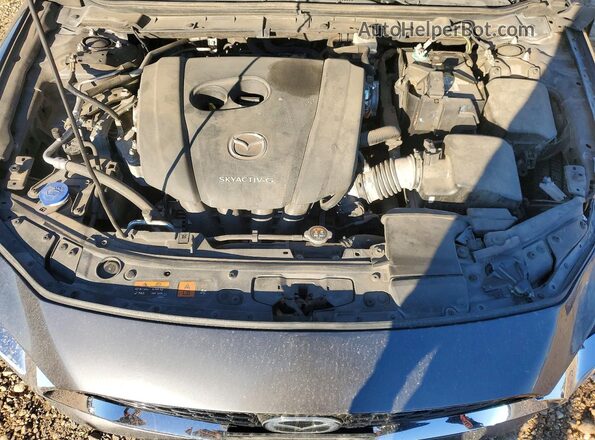 JM1BPACM4K1100057 2019 MAZDA 3 Угольный Вид задней части салона