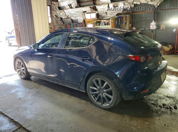 JM1BPAJMXK1141649 2019 MAZDA 3 Синий Задняя левая четверть