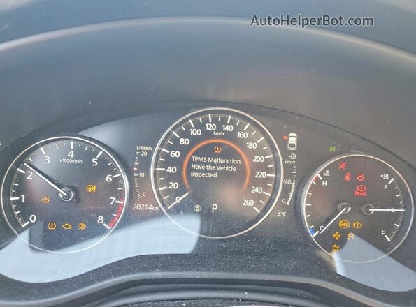 JM1BPAL72P1608528 2023 MAZDA 3 Gray Vista del cuadro de instrumentos