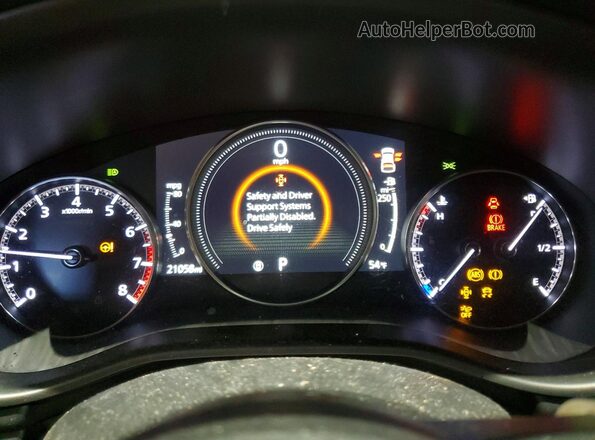 JM1BPALM6P1615200 2023 MAZDA 3 Серый Вид щитка приборов