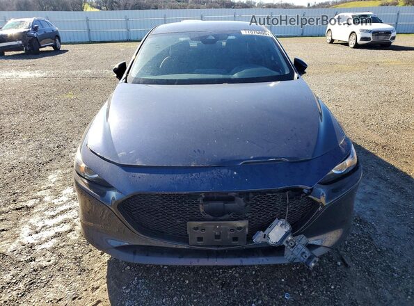 JM1BPAMM2K1131113 2019 MAZDA 3 Blue Вид спереду
