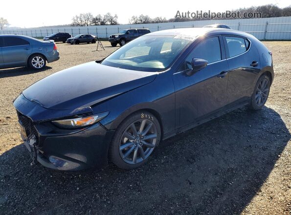 JM1BPAMM2K1131113 2019 MAZDA 3 Blue Передня ліва чверть