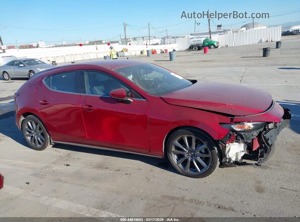 JM1BPAMM4K1135003 2019 MAZDA 3 Burgundy სალონის 360-გრადუსიანი ხედი