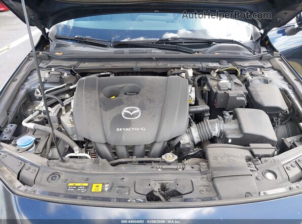 JM1BPAMM6K1140400 2019 MAZDA 3 Синий Вид сзади